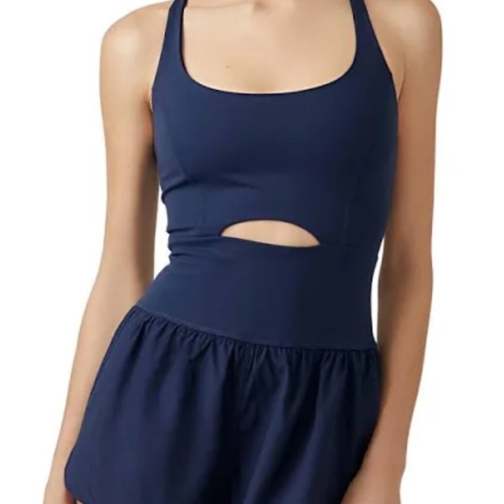 FP Movement Navy Righteous Runsie Romper